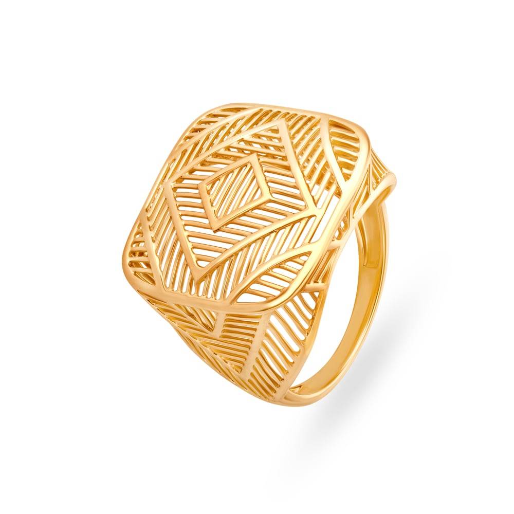 Hypnotic Gold Ring