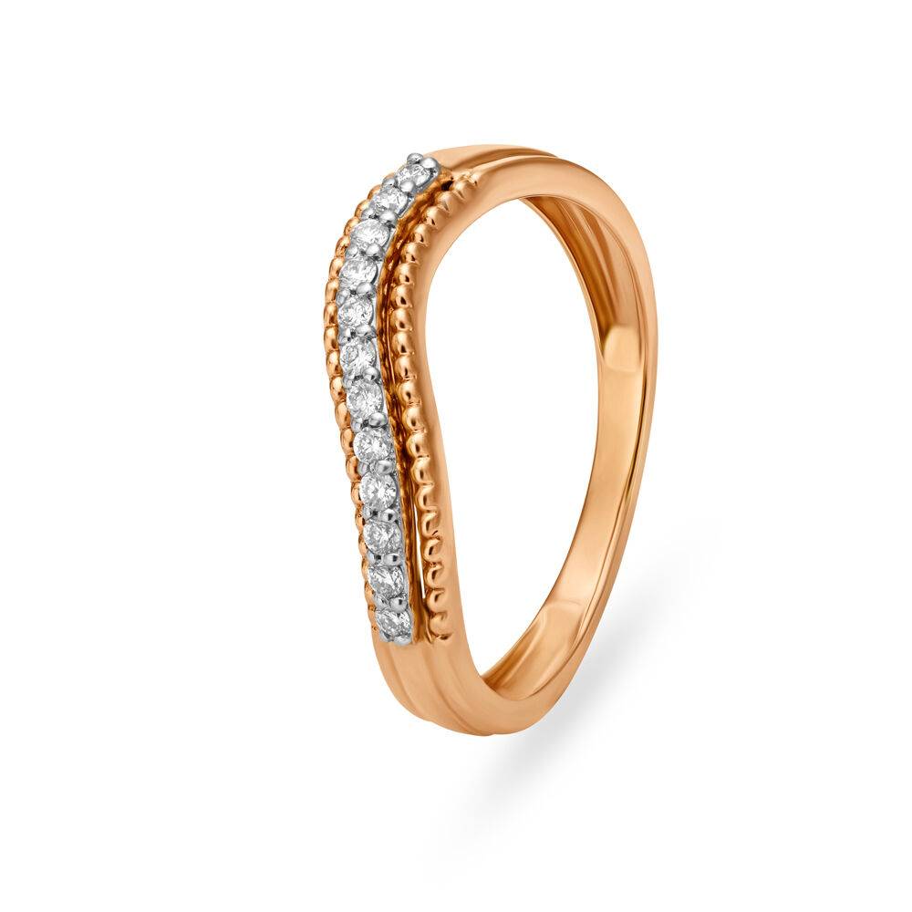 Twin Aura Diamond Ring