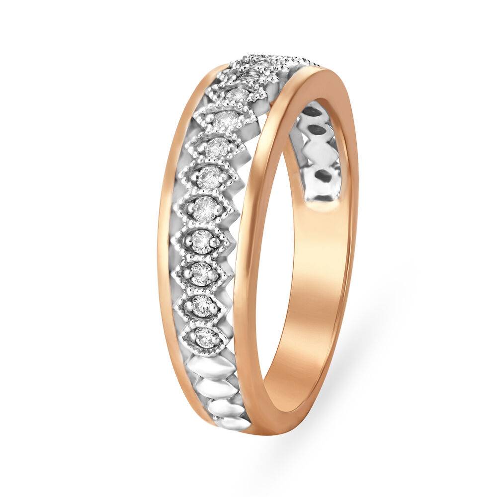 Stylish Diamond Finger Ring