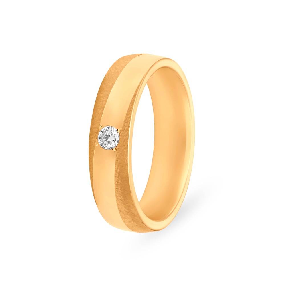 Timeless Abstract Diamond Ring