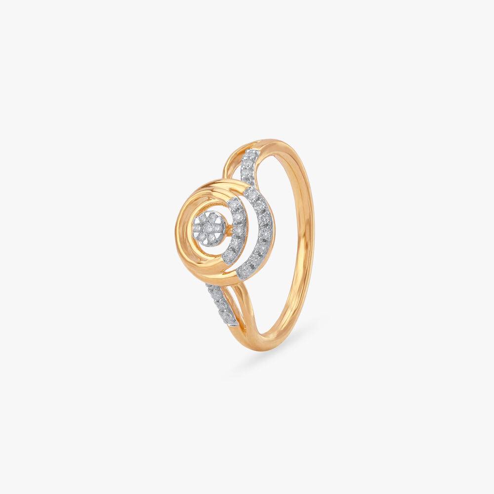 Cosmic Whisper Diamond Ring