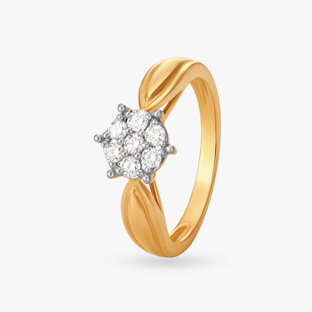 Radiating Luxury Diamond Ring