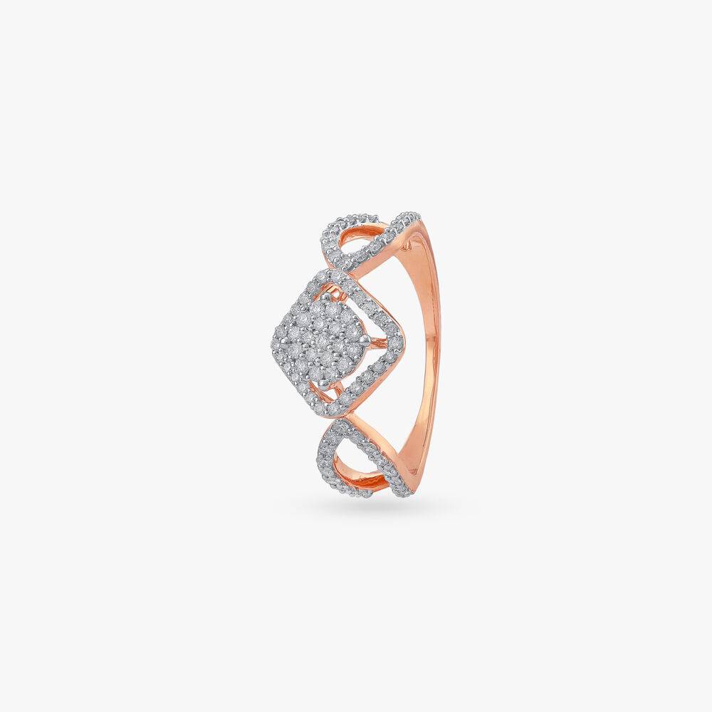 Classic Curve Diamond Ring