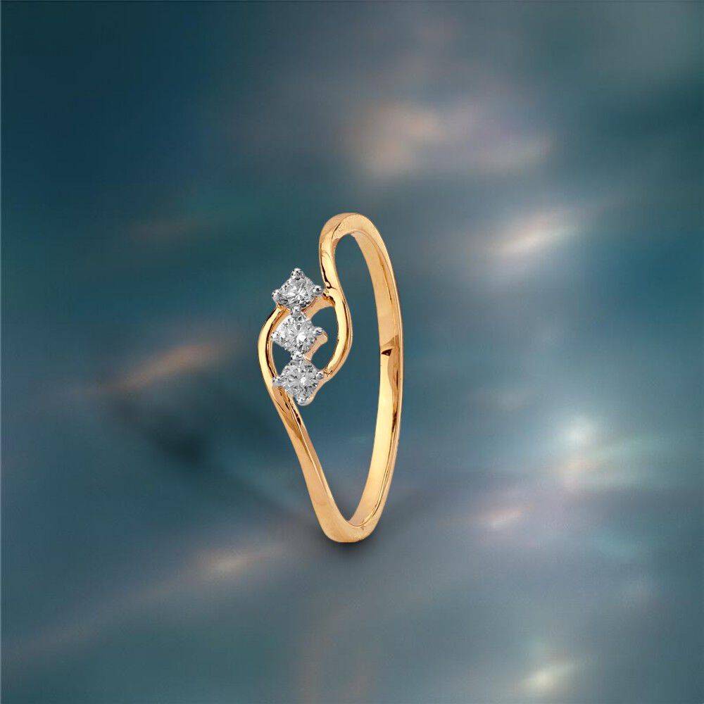 Split Shine Diamond Ring