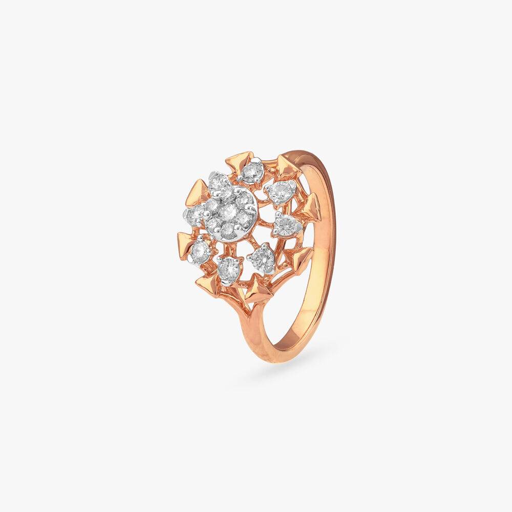 Starflare Cluster Diamond Ring