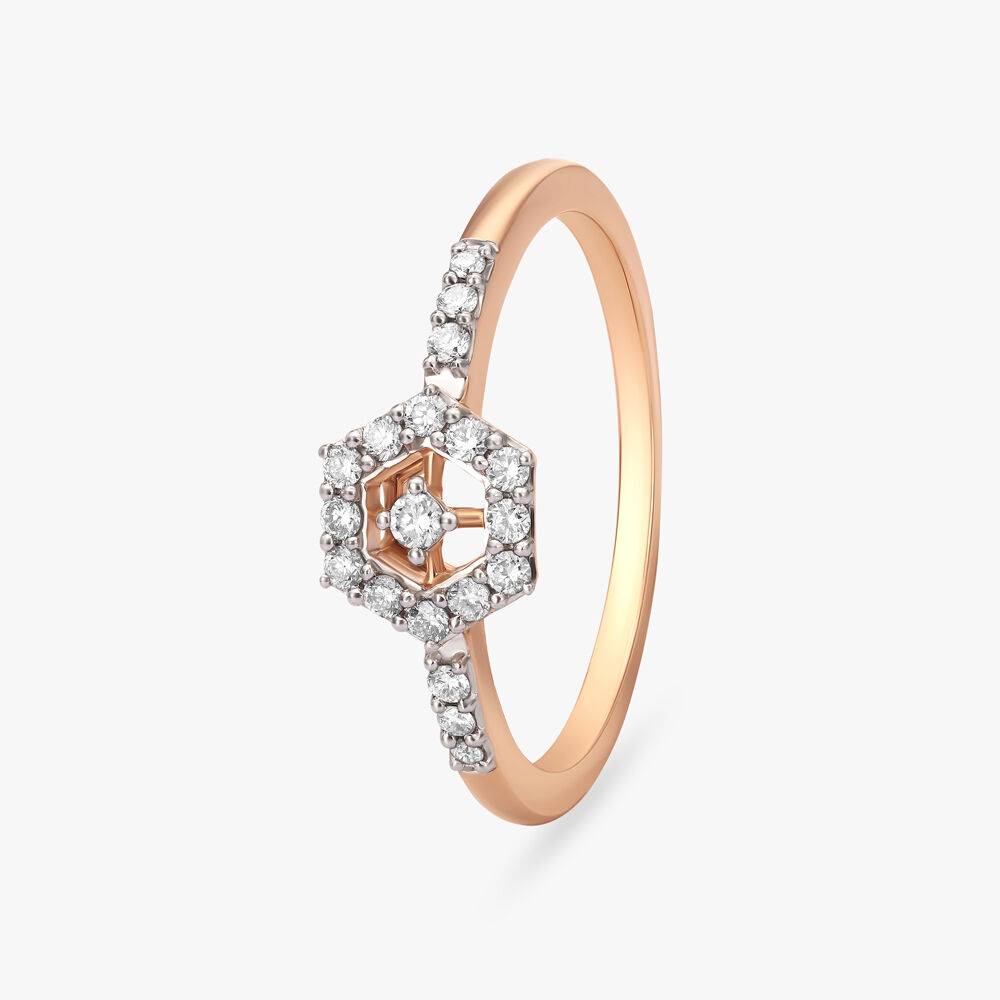 Precious Vows Enclave Diamond Engagement Finger Ring