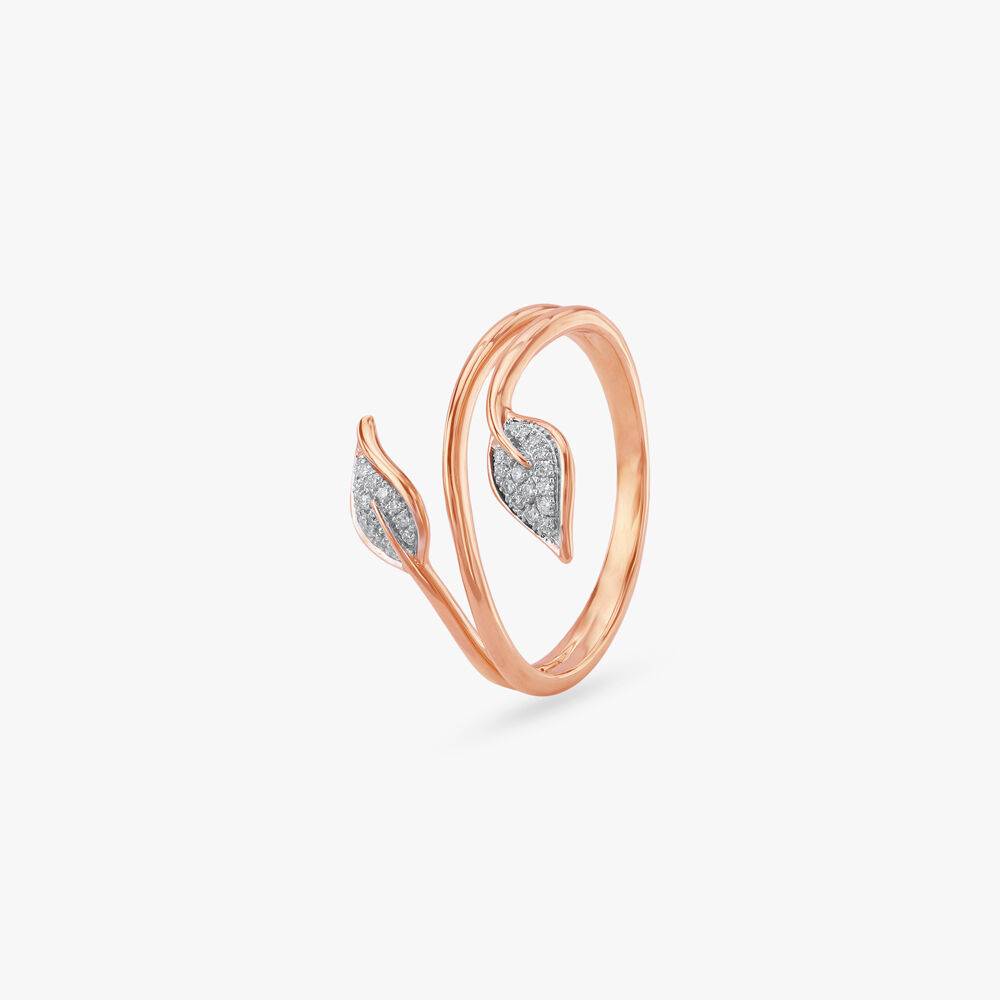 Bloom Curve Diamond Ring