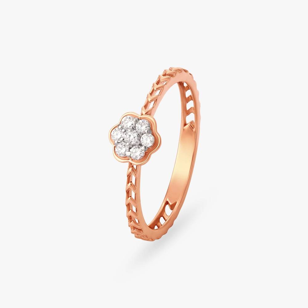 Subtle Embellishments Diamond Ring