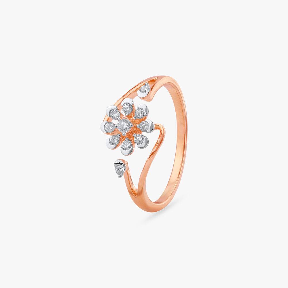 Lotus Shine Diamond Ring