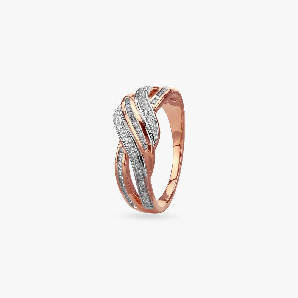 Eternal Waves Diamond Ring