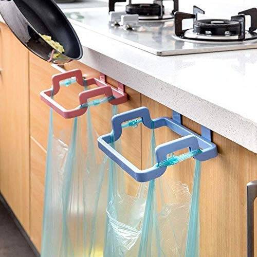 Garbage Bag Napkin Hanger, Kitchen Plastic Garbage Bag Holder, Dustbin, Towel Rack, Bathroom, Office, Schools - 1pc (Only Hanger) Buy @ ₹29