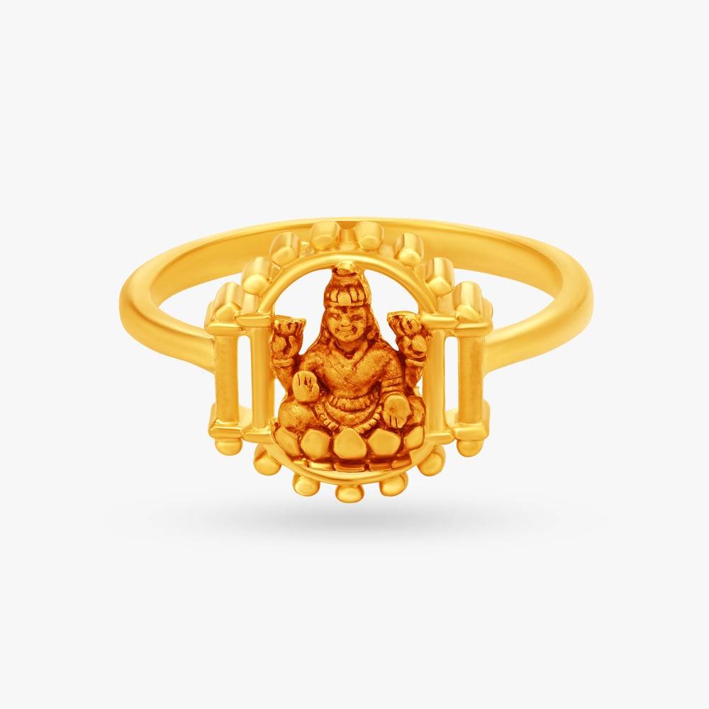 Divine Gold Finger Ring