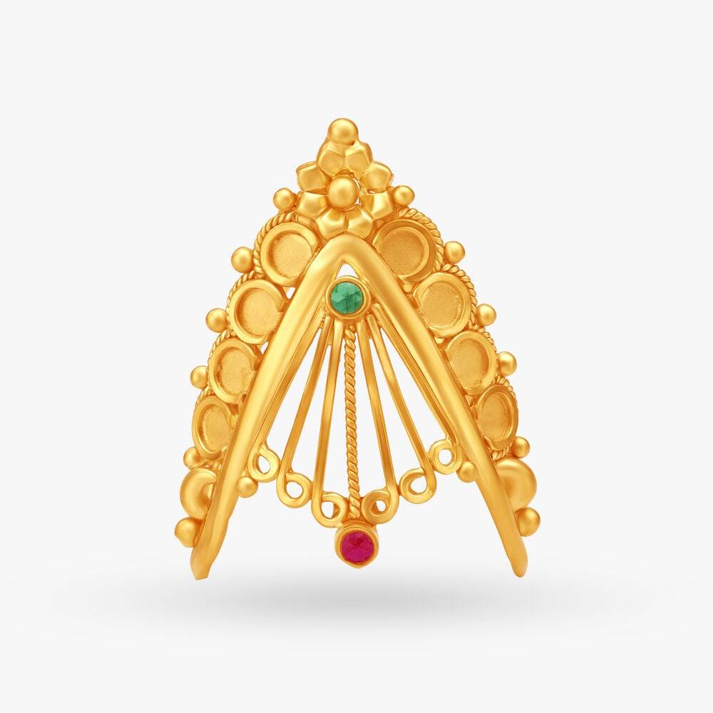 Traditional Vanki Gold Finger Ring