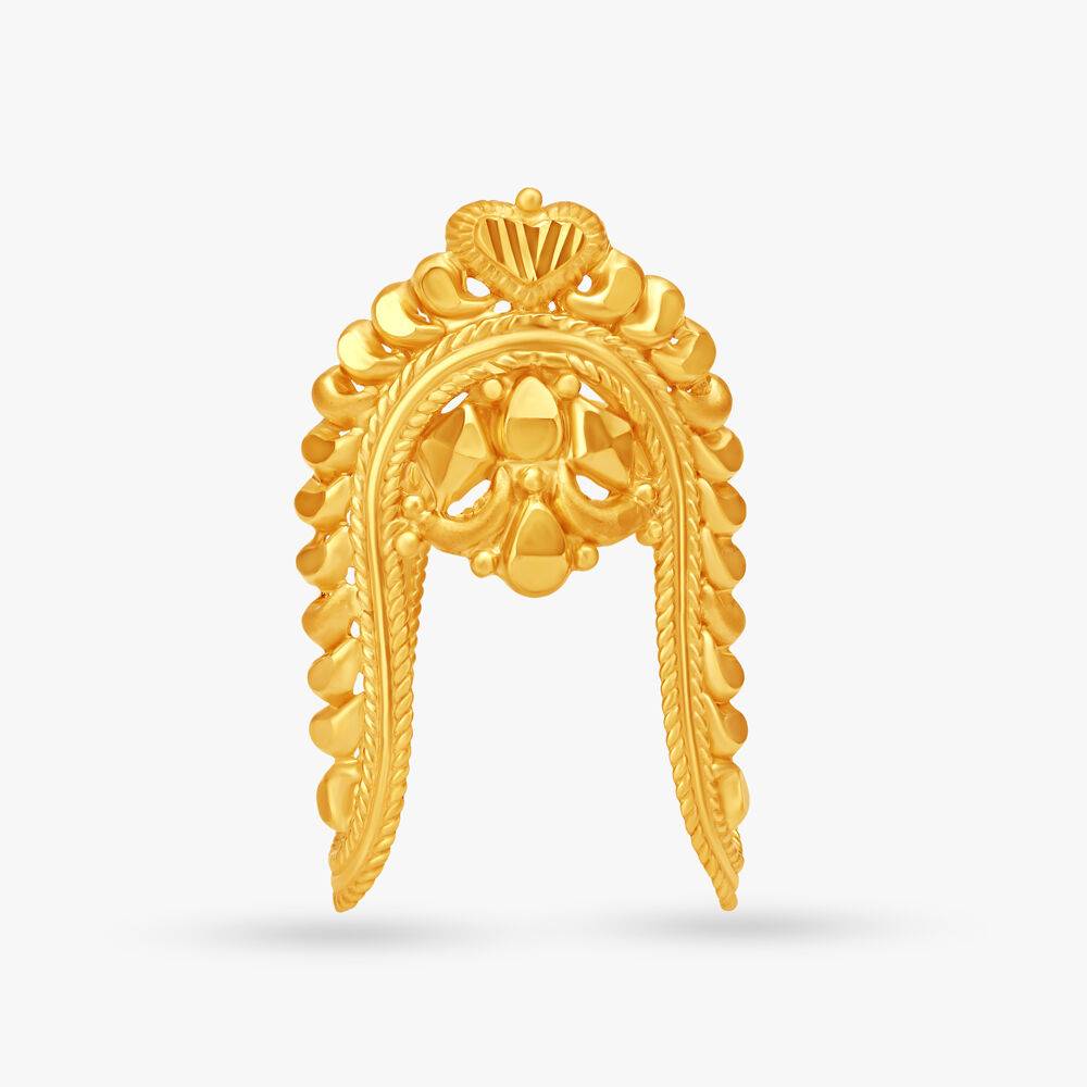 Exquisite Gold Finger Ring