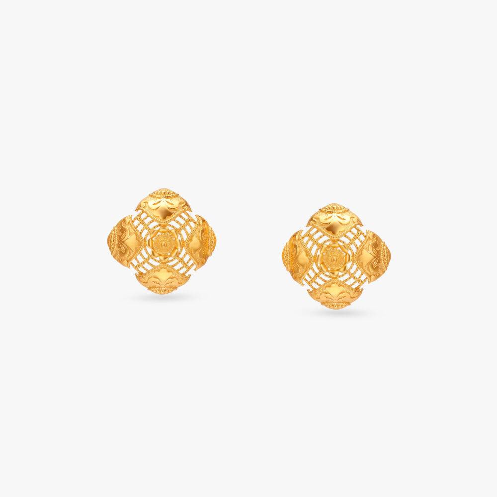 Shola Bloom Gold Pasha Earrings
