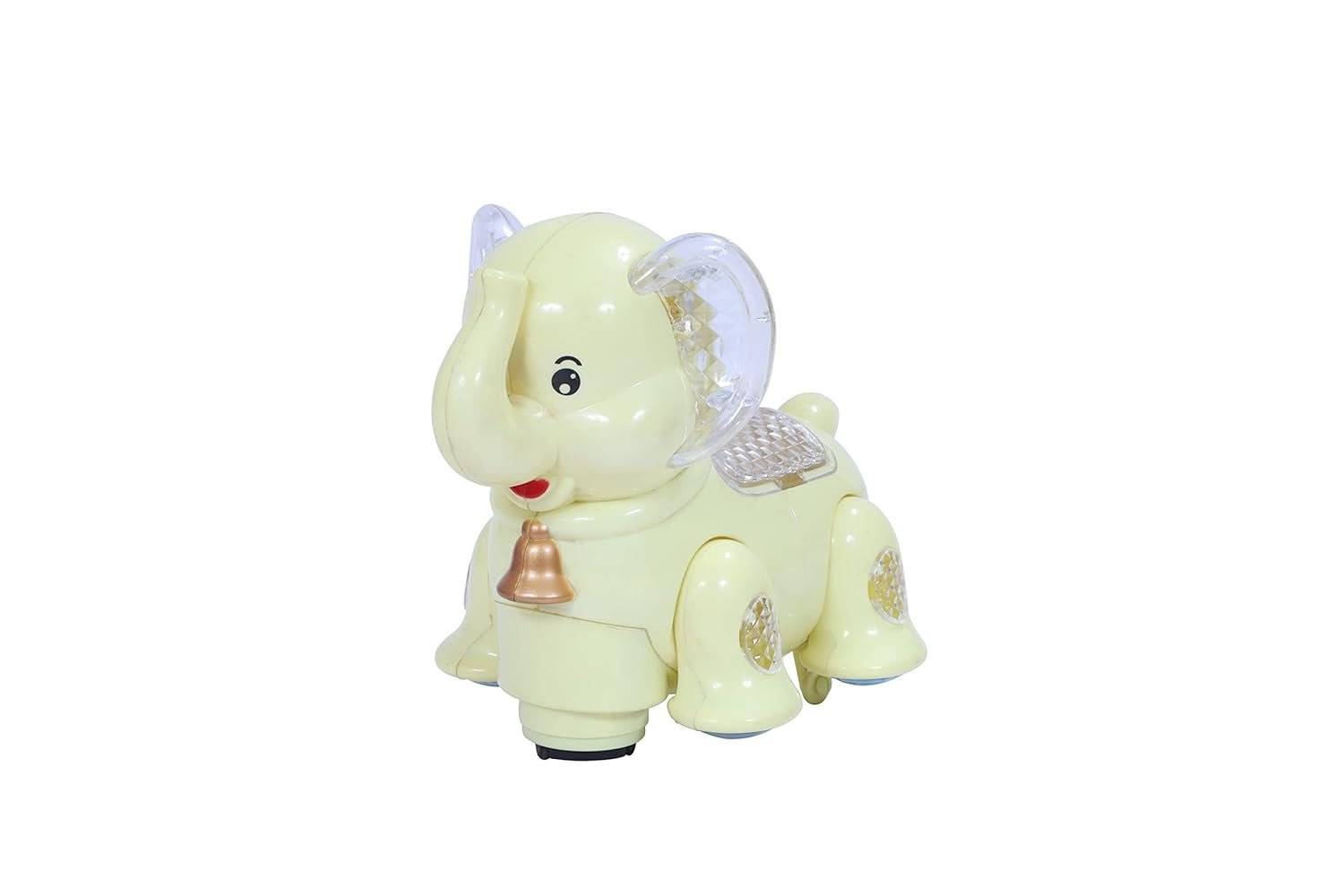 Toyzone Hello Elephant Bump ‘N’ Go-20639 | Electronic Toy | Bump-n-Go Movement | Battery Operated Toy | Light & Music | Bump N go Action (Hello Elephant Bump ‘N’ GO Toy) Buy @ ₹549