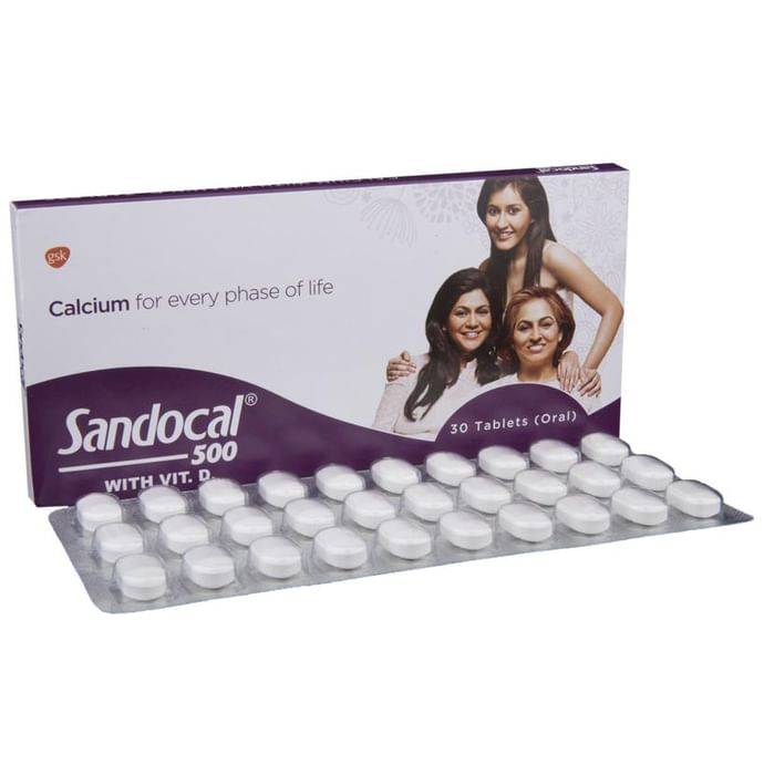 Sandocal 500 With Vit. D3 Tablet