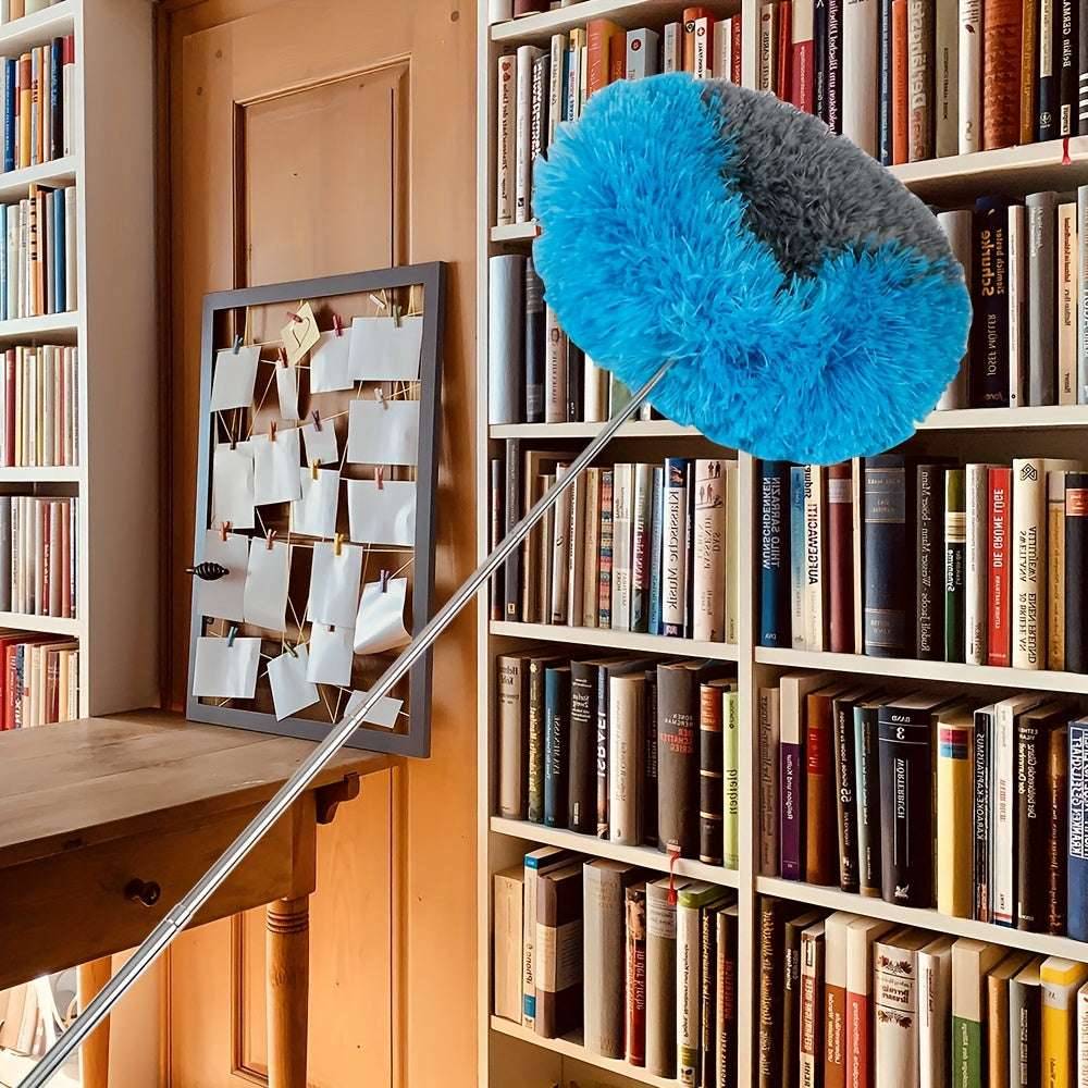 Extendable Fan Duster with Telescopic Pole, Textile Dust Brush for Ceiling and Fan Cleaning, Universal Fit, Colorful RV Cleaning Tool Buy @ ₹199