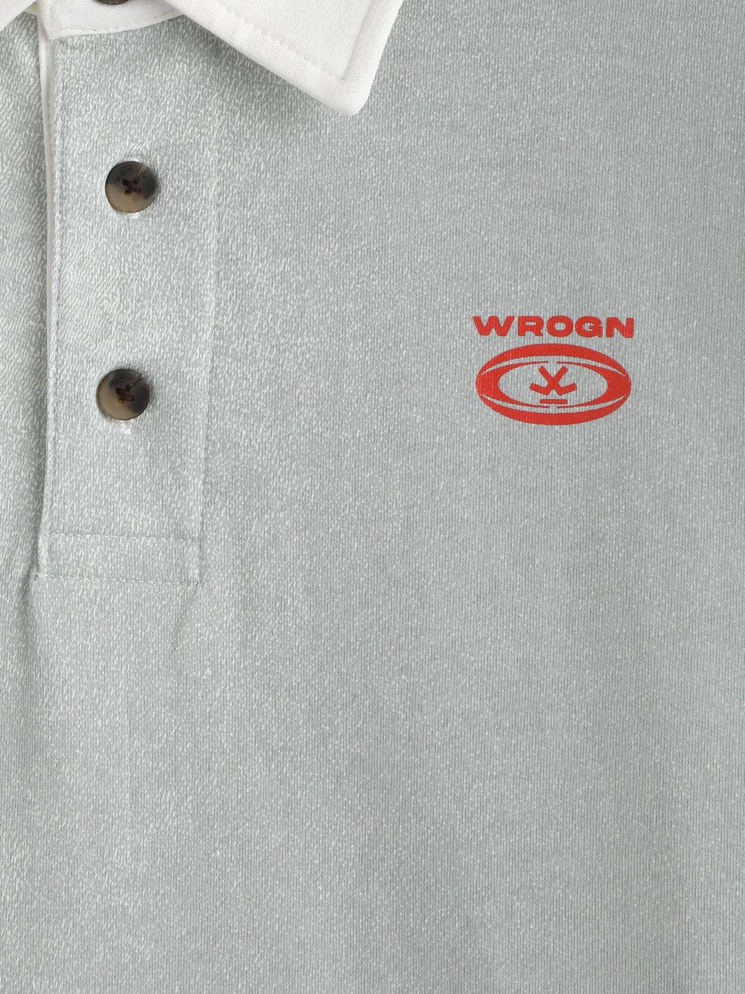 Spray Printed Oversized T-Shirt | Off White