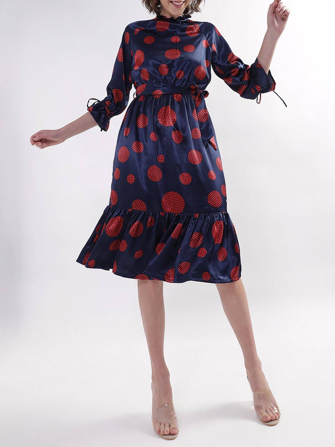 Elle Women Blue Dress