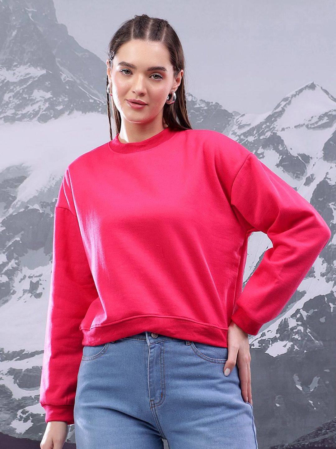 Kotty Women Round Neck Sweatshirt