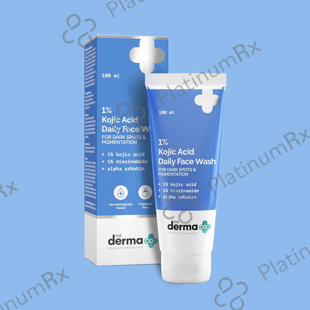 The Derma Co 1% Kojic Acid Face Wash 100ml