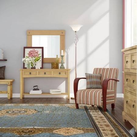 Leto Solid Wood Console Table