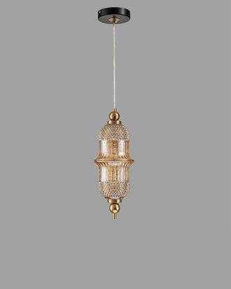 Amber Jewel Pendant Light