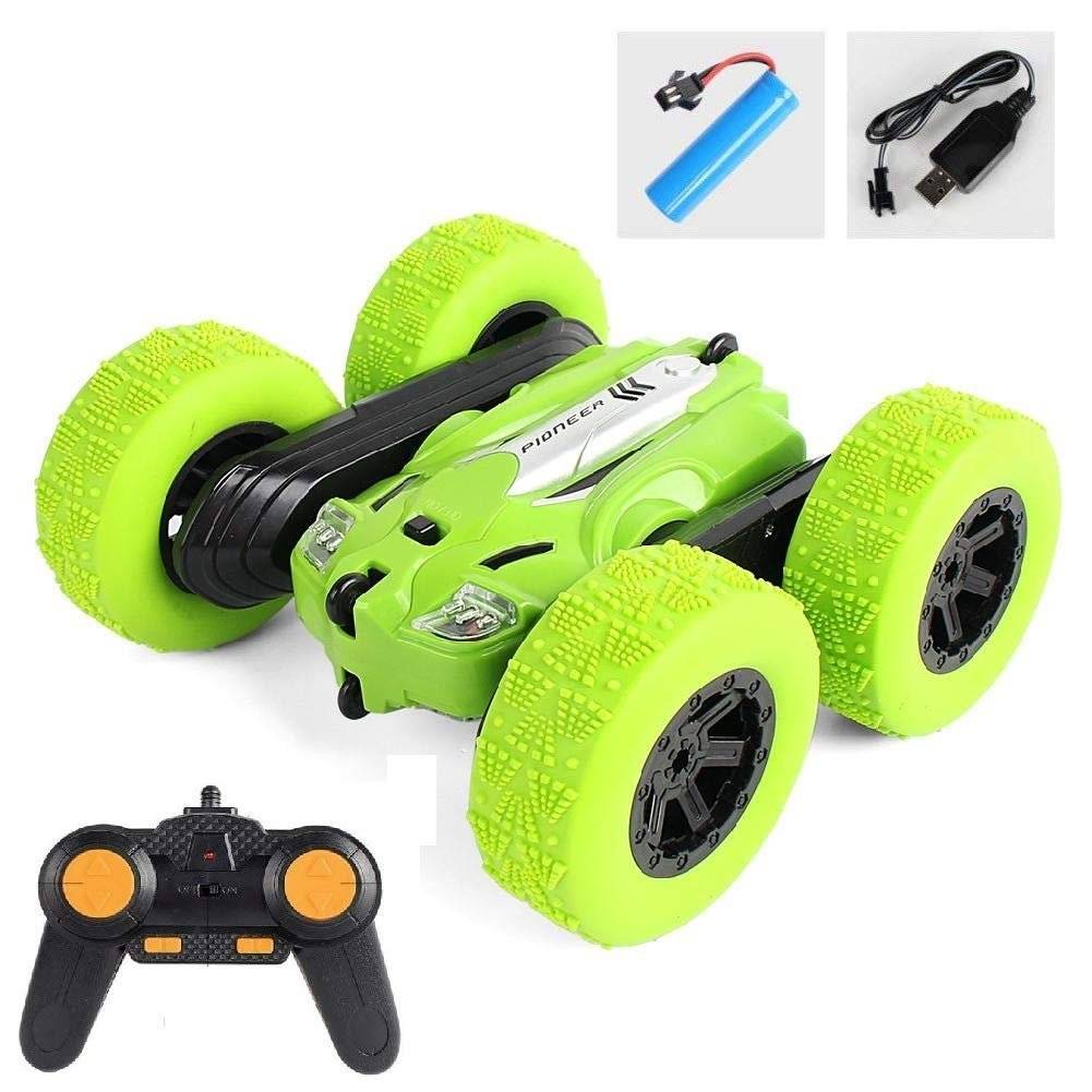 Toyland Stunt Racing RC Car 4WD Remote Control Car 360 Degree Flips Double Sided Walking Rotating Stunt Car Electric Rechargeable Off Road – Multicolor Buy @ ₹1095