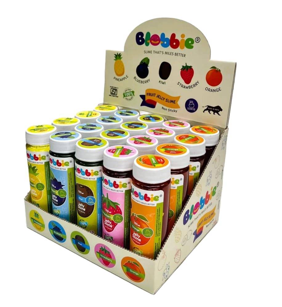 Cute Fruit Scented Slime for Kids 165 ml (Random Color) (1pc) Buy @ ₹129