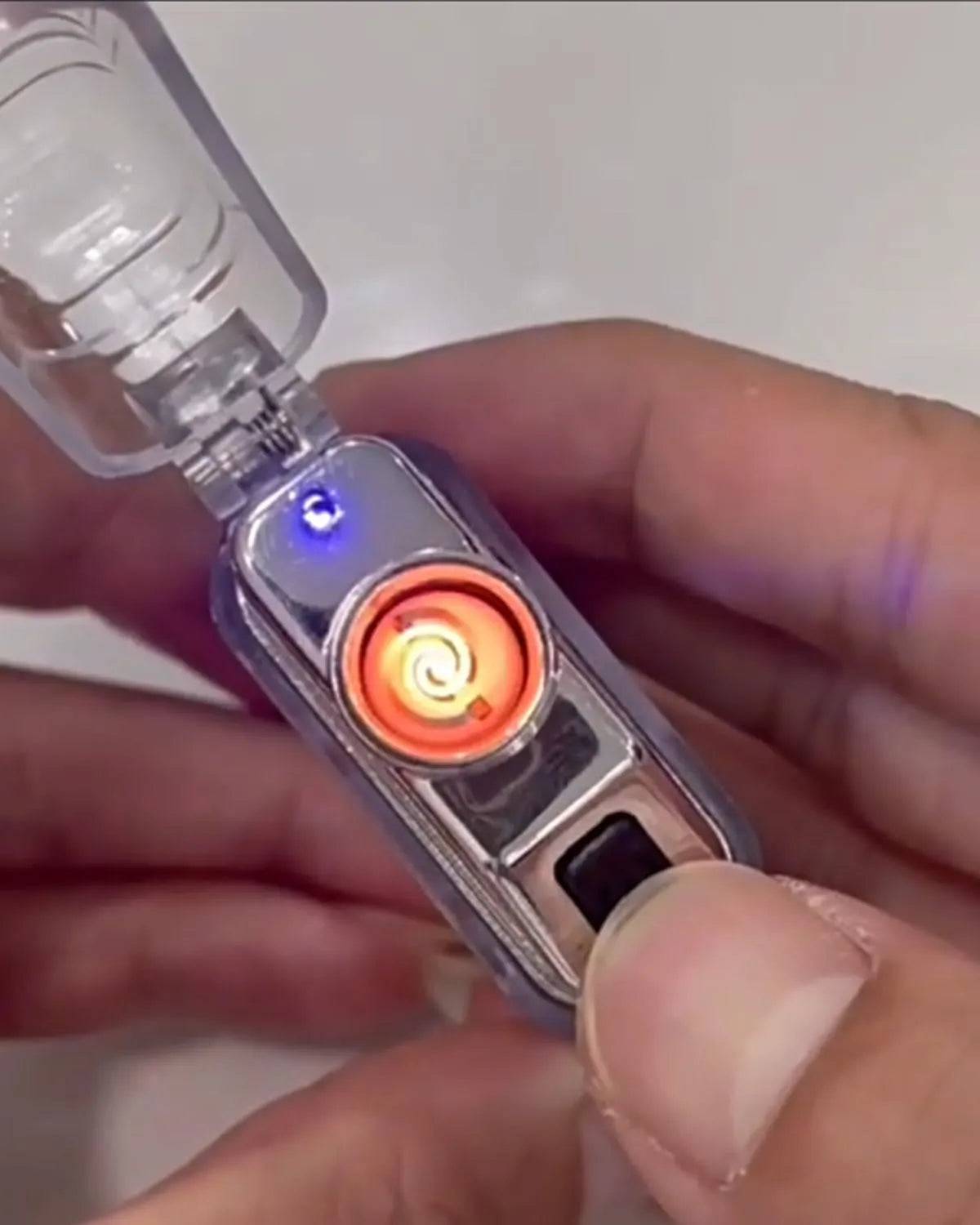 COB Torch Waterproof Lighter Dual ARC Work Lights Windproof Rechargeable Mini Lighters Lamp Outdoor Camping Supplies Buy @ ₹299