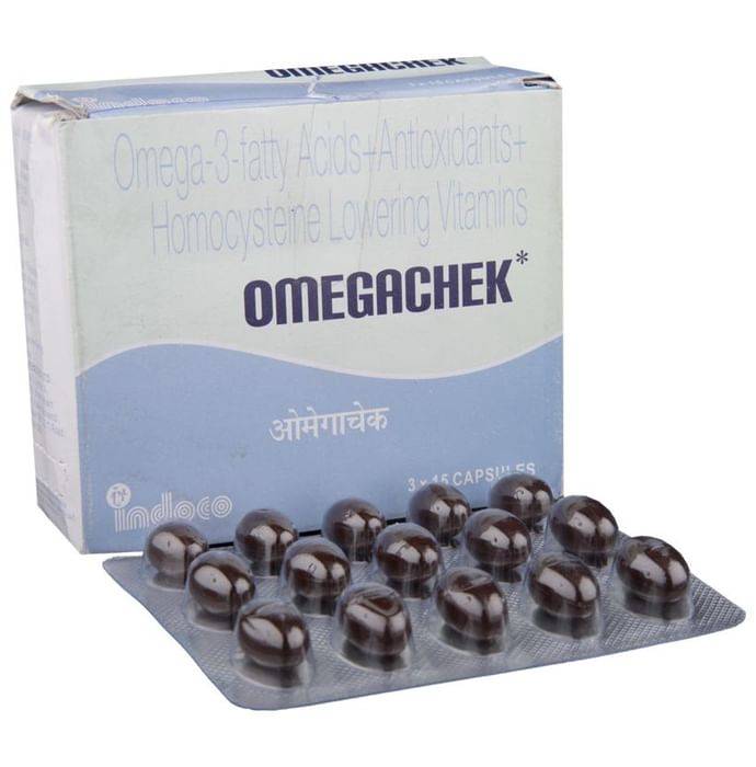 Omegachek Soft Gelatin Capsule