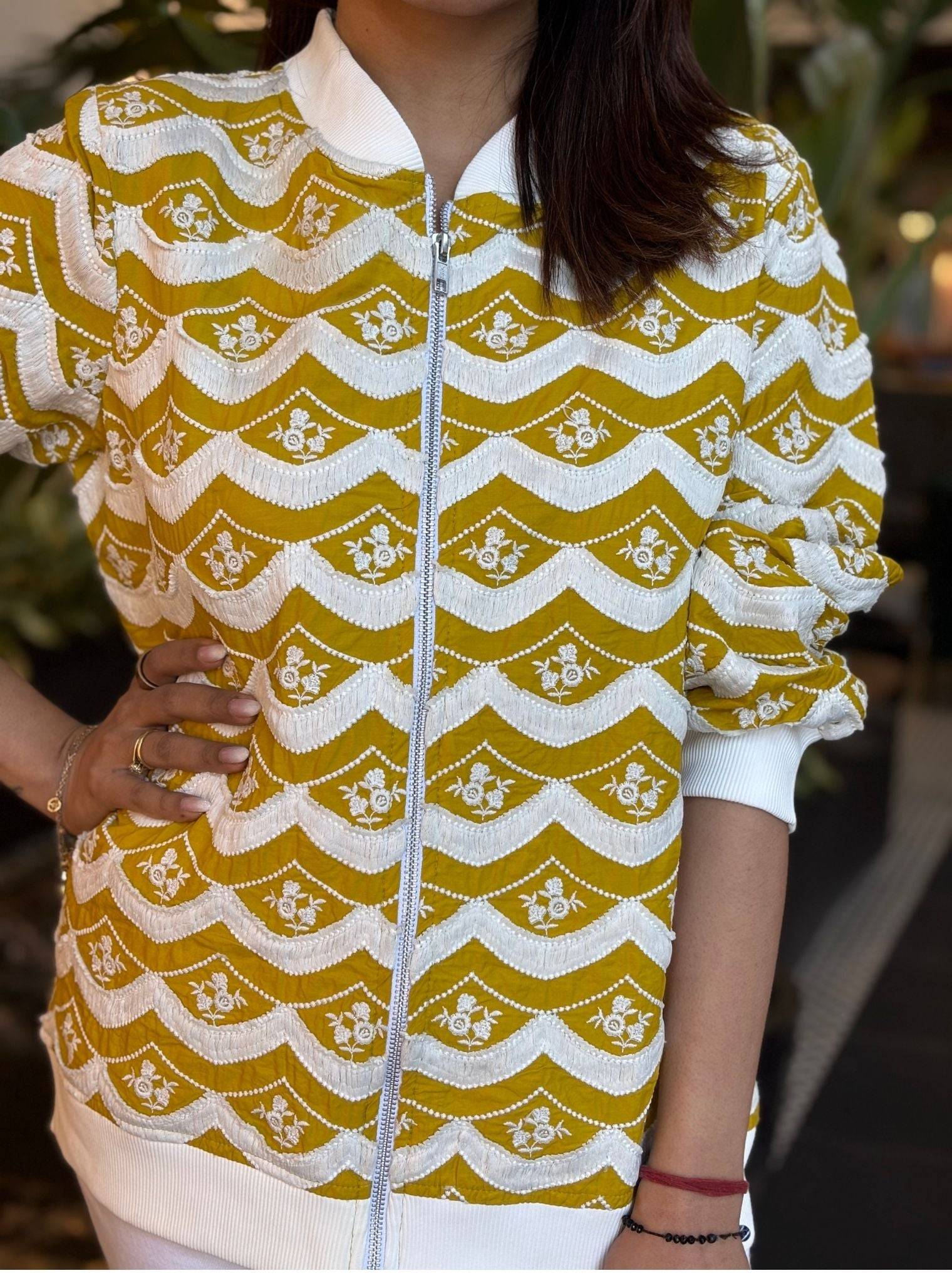 Nele Cotton Mustard Jacket