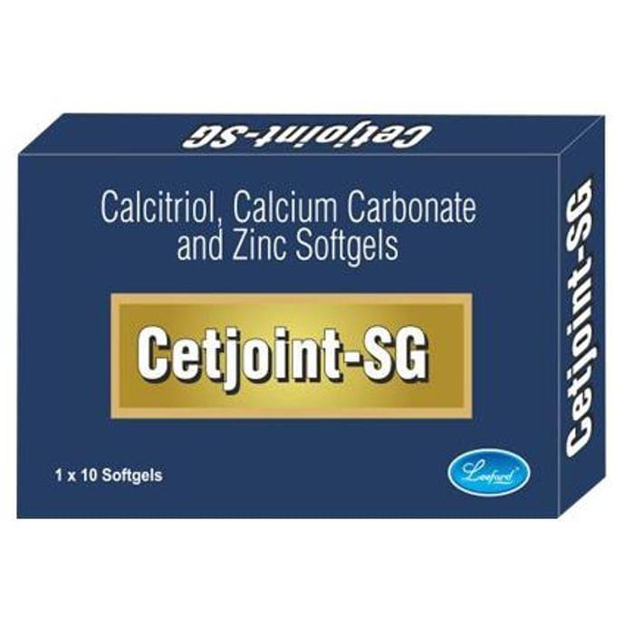 Cetjoint Sg Soft Gelatin Capsule