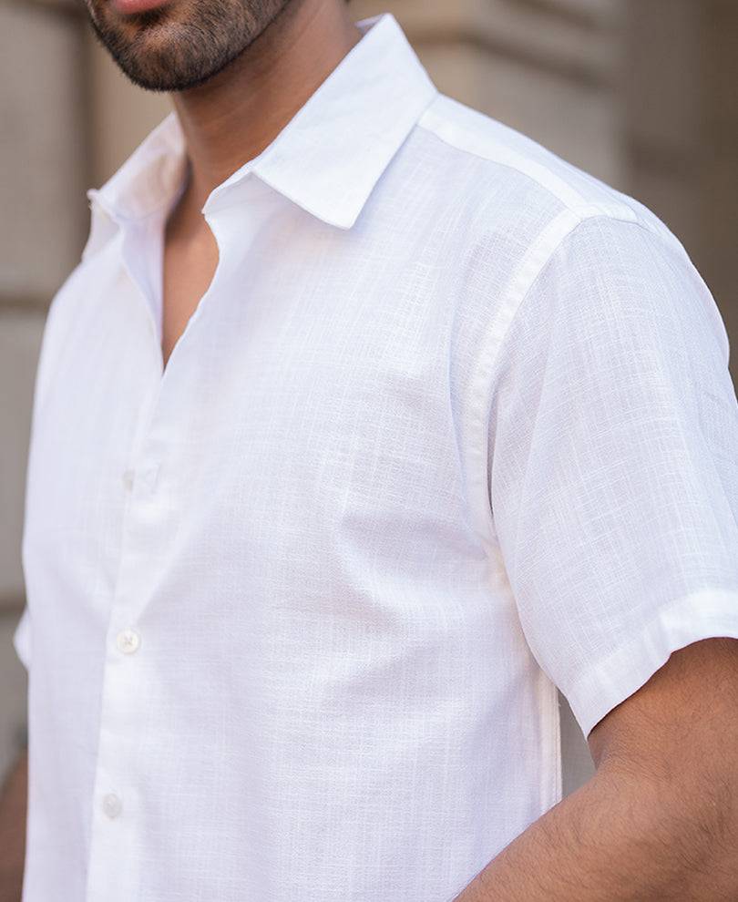White Lightweight Shirt Buy @ ₹999