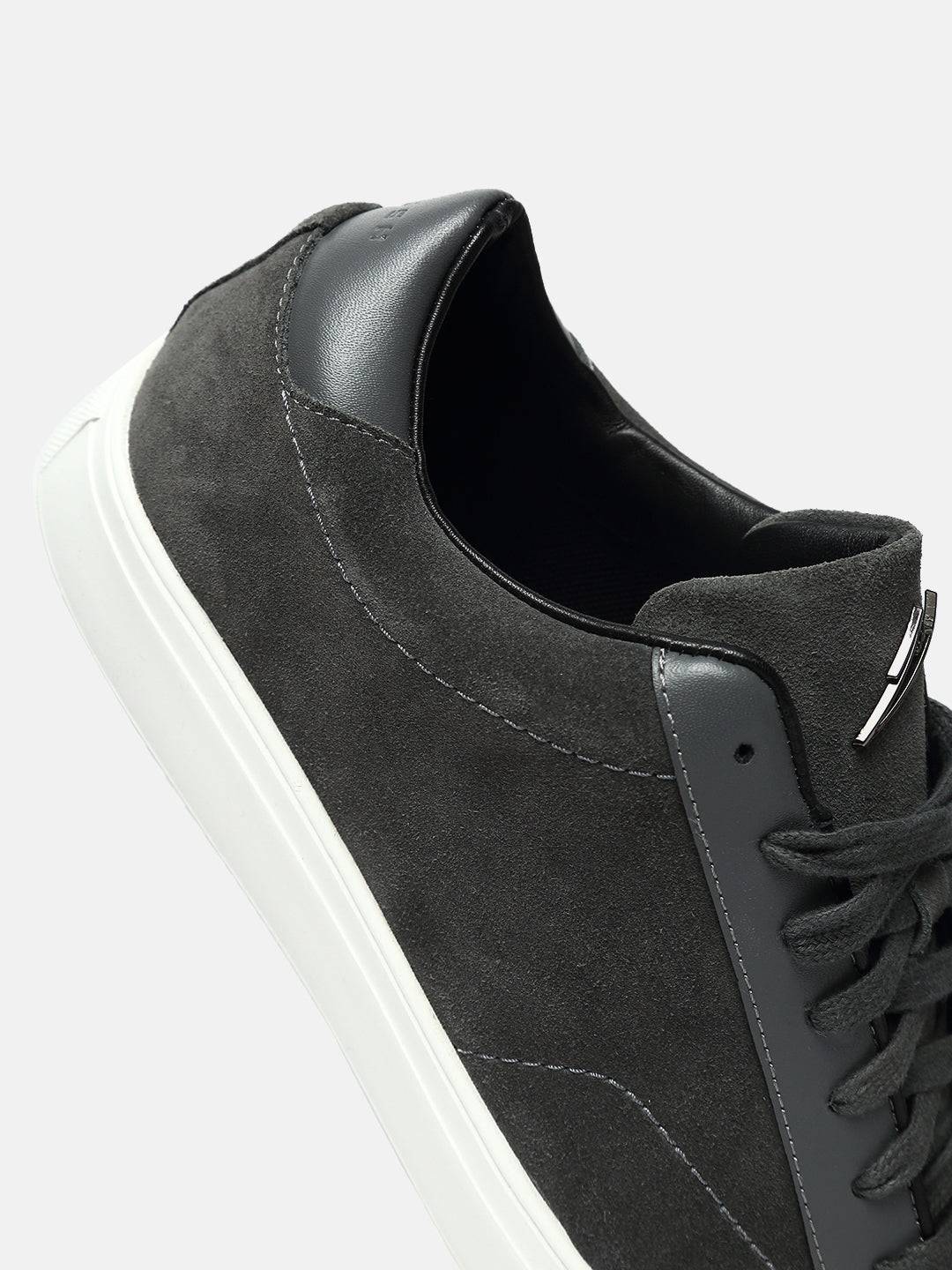 Classic Premium Leather Sneakers - Grey