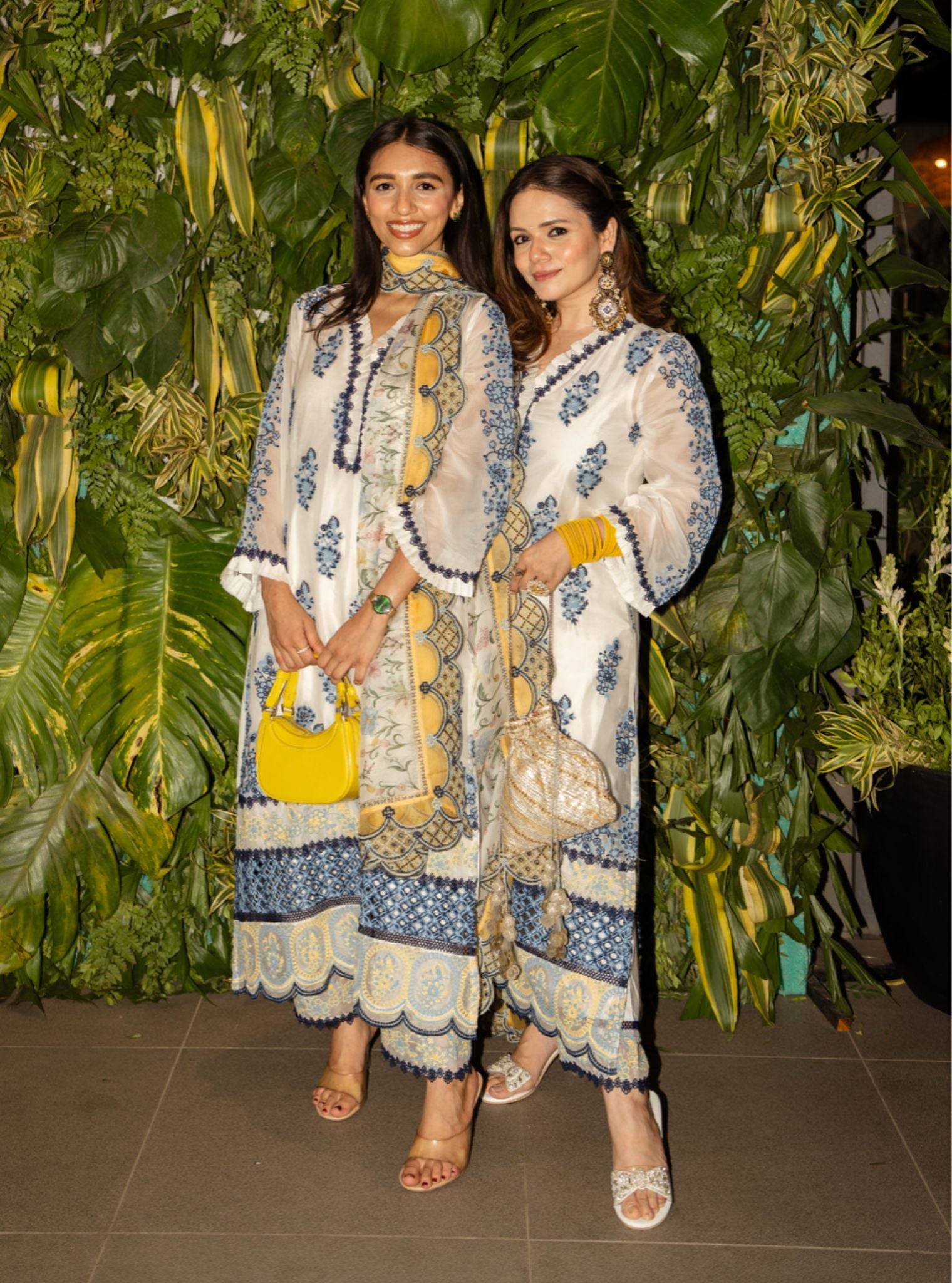 Valara Organza White Kurta Set