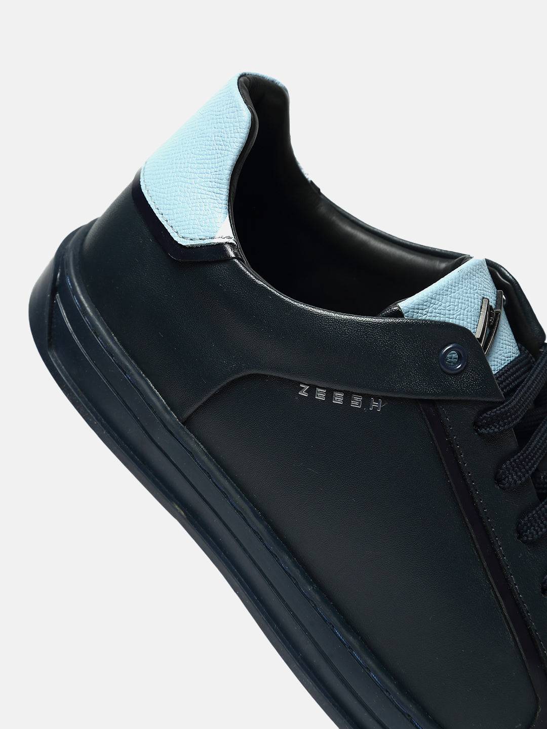 Dual Tone Premium Leather Sneakers