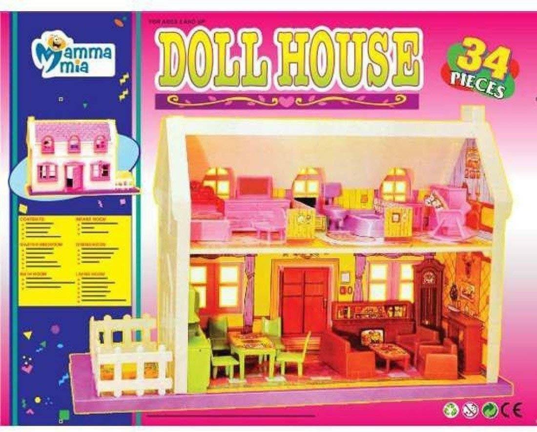 Mamma Mia Doll House 34 Pcs Set Buy @ ₹599