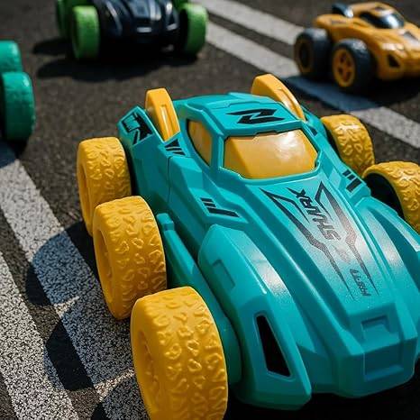 360° Stunt Car for Kids – High-Speed Friction Powered Off-Road Flip & Spin Vehicle Buy @ ₹199