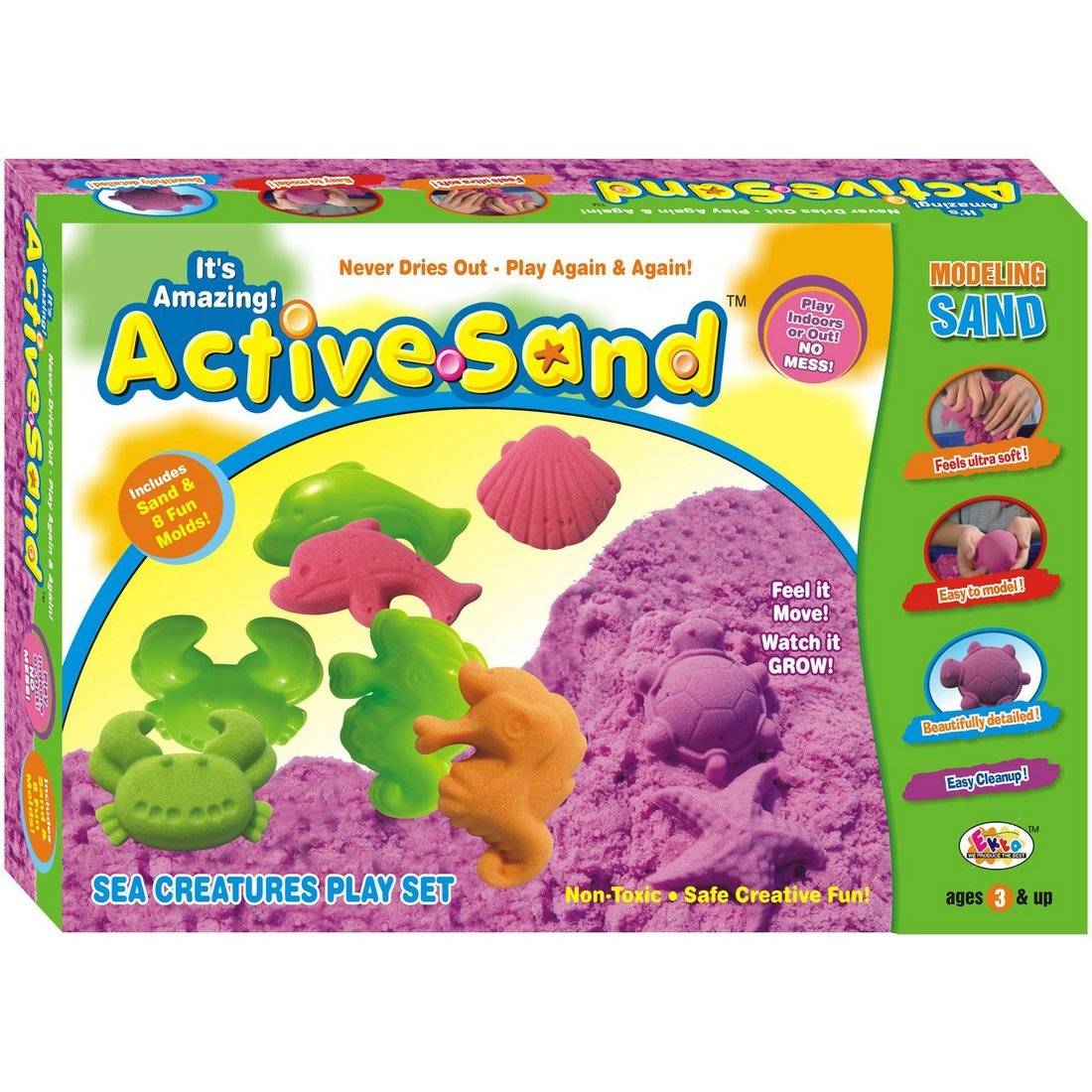 Ekta Active Sand Sea Creatures,, Multicolor Buy @ ₹354