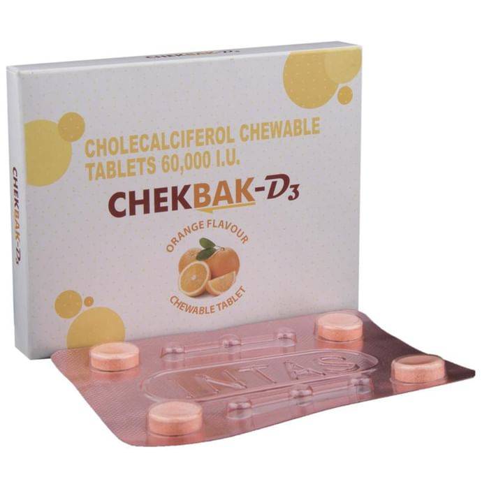 Chekbak-d3 60000 Iu Chewable...