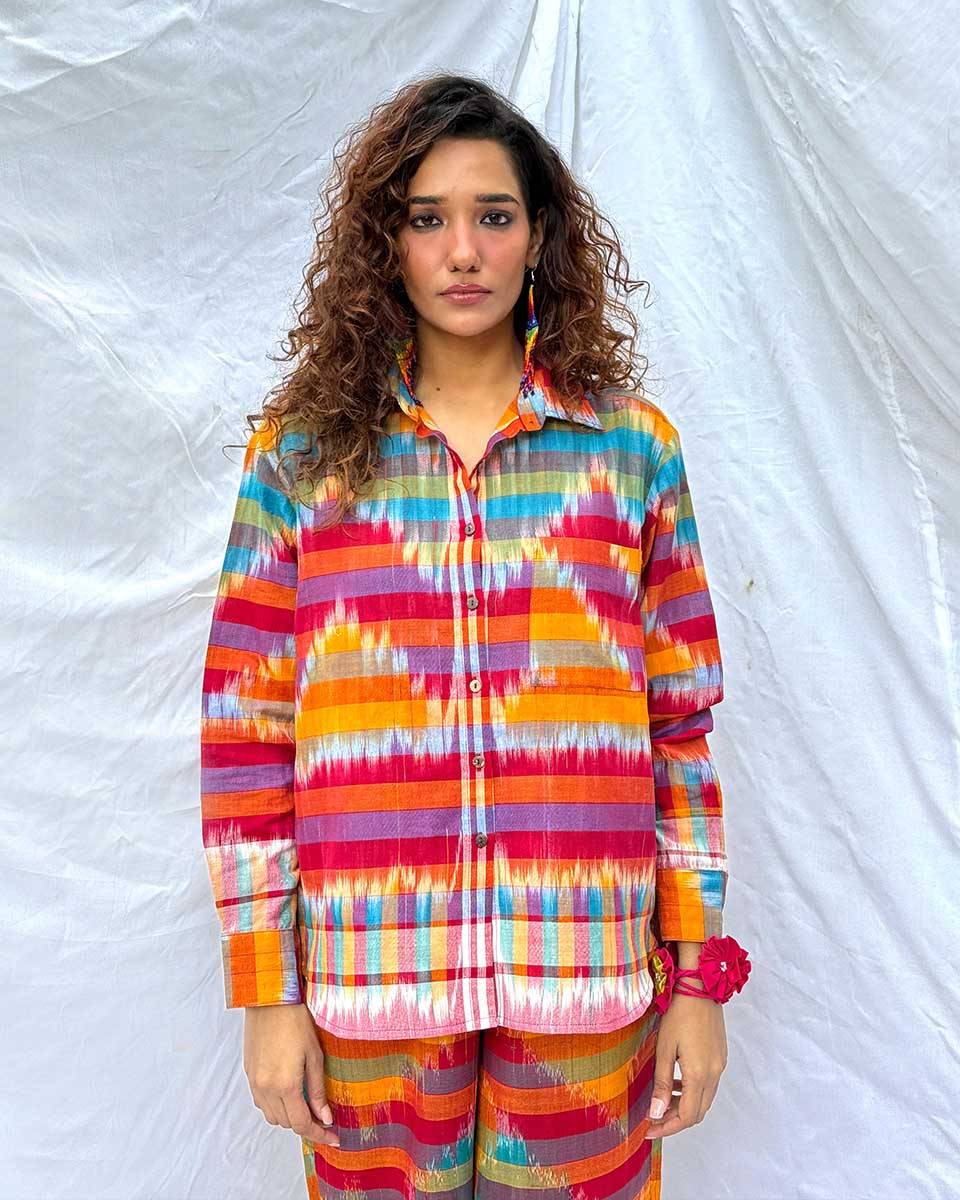 Hirna Gamcha Cotton Shirt - GMC