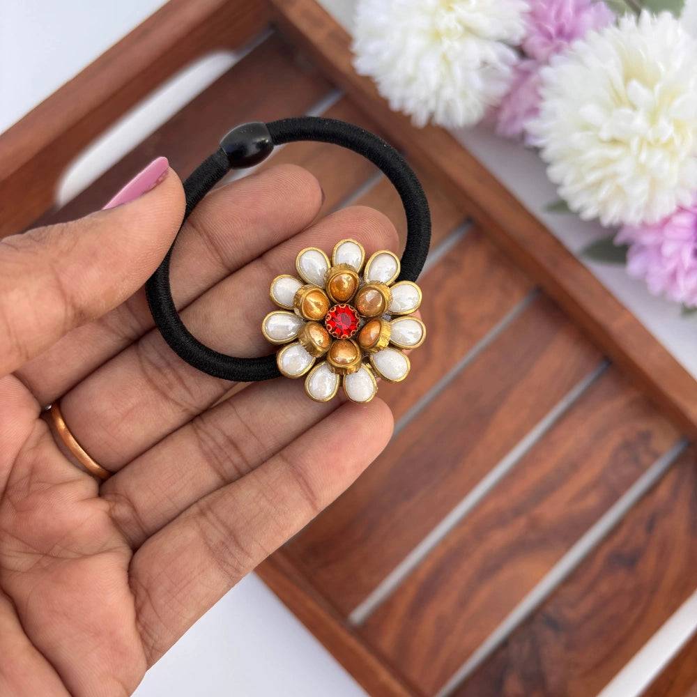 Golden Aura Hair Tie