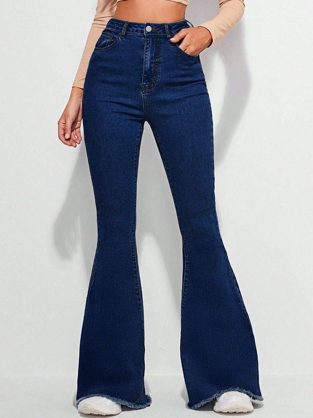 Kotty Women Bootcut High-Rise Stretchable Jeans