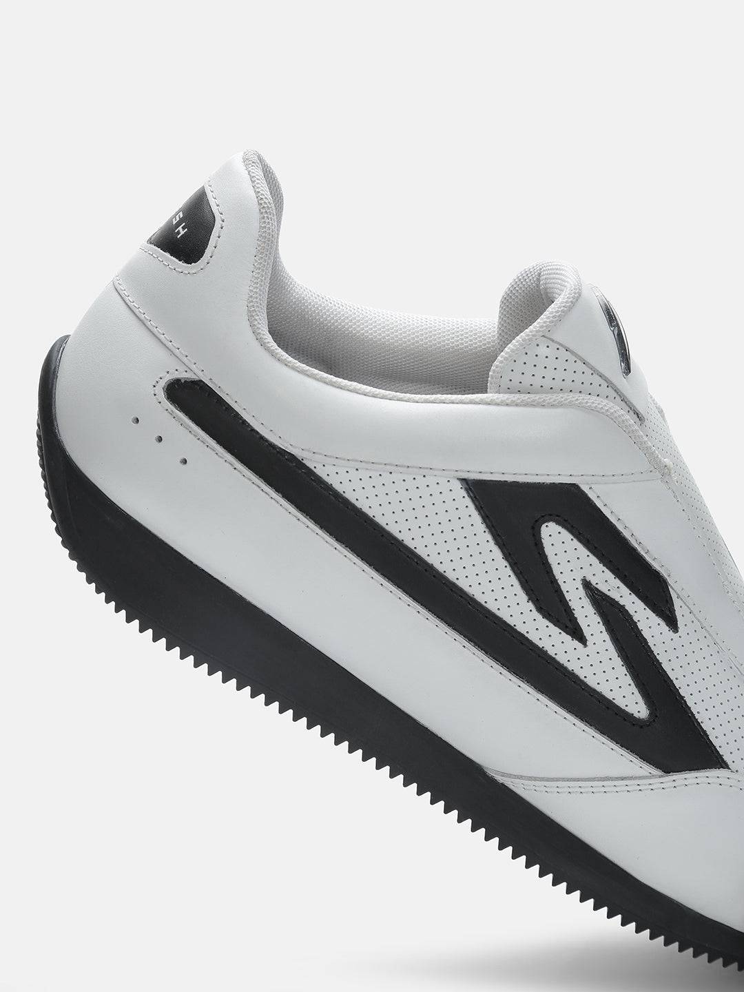 MONZA NITRO Premium Leather Sneakers - White
