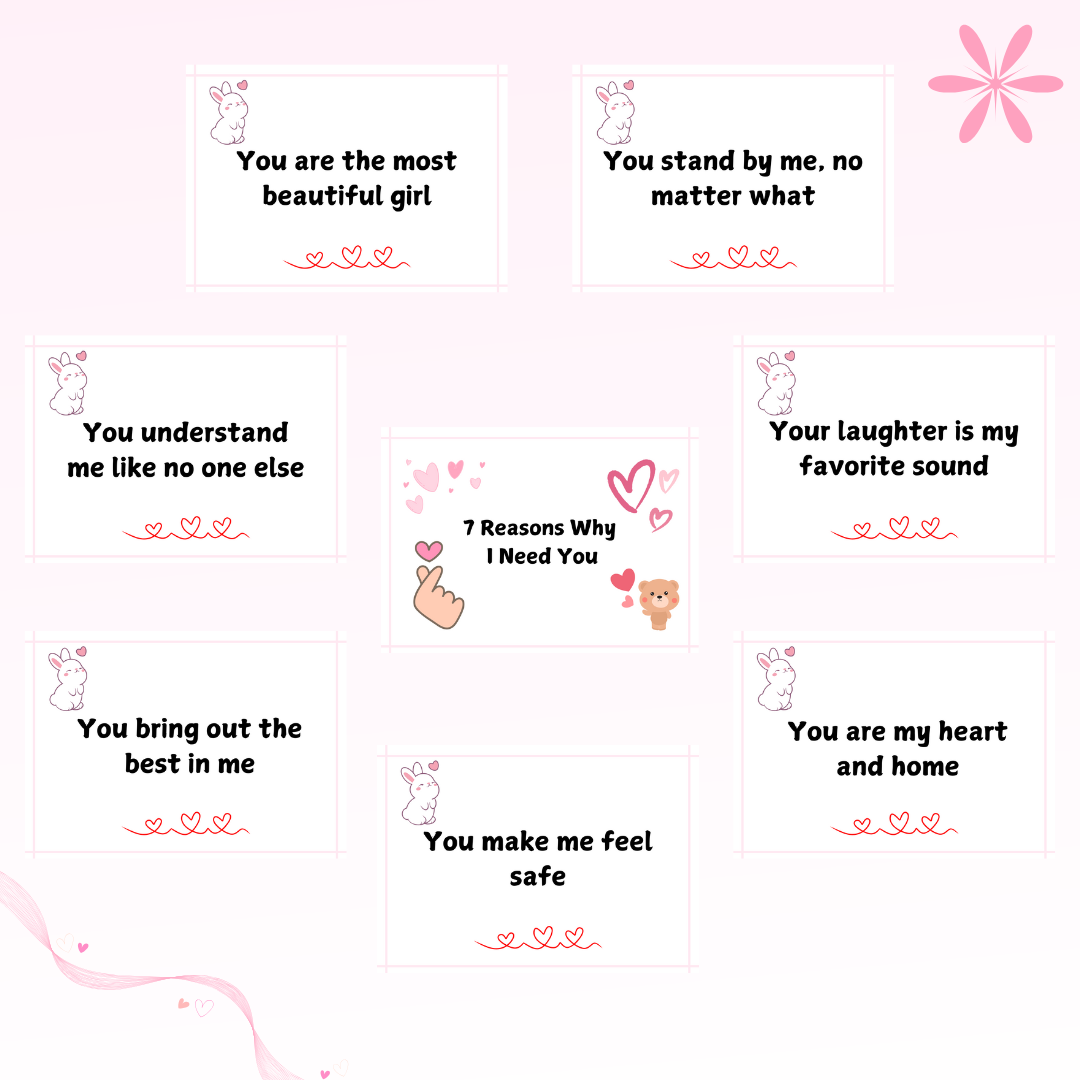 7 Reasons Why I Need You Pouch buy only at ₹59