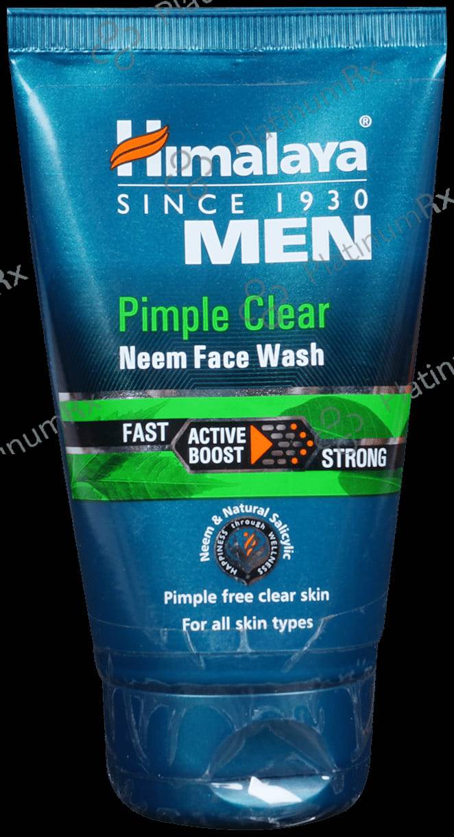 Himalaya Men Pimple Clear Neem Face Wash 100ml