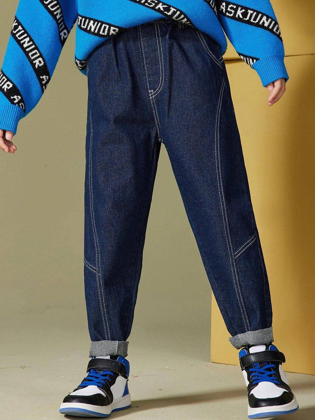 Kotty Boys Dark Shade Stretchable Joggers