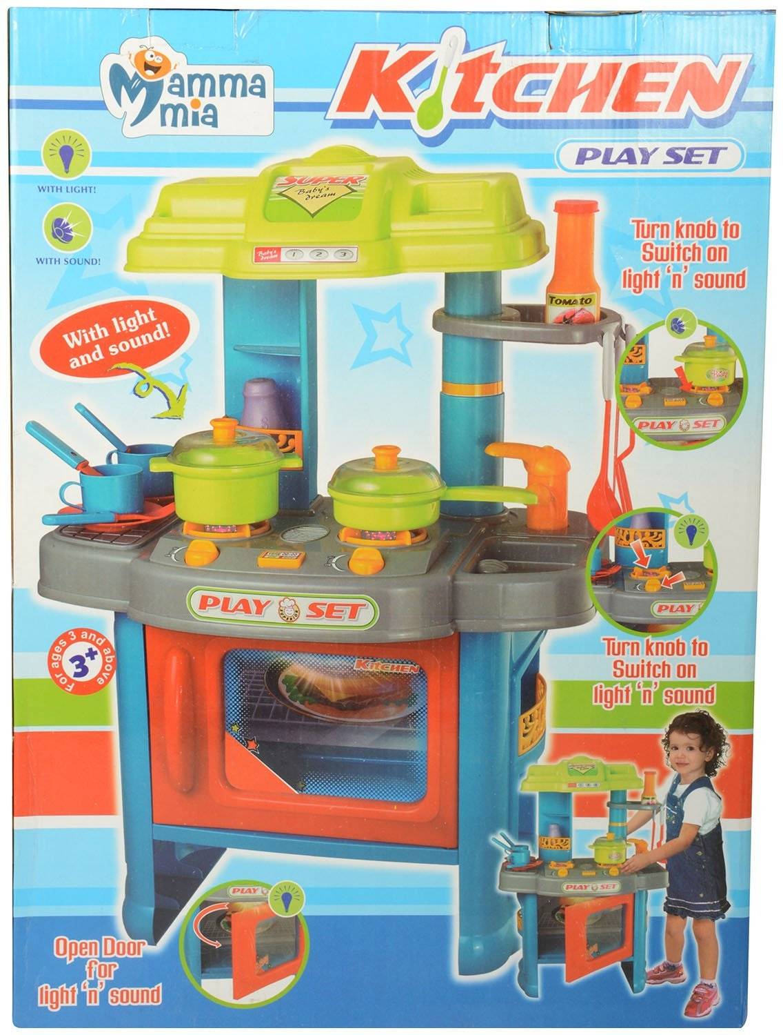 Mamma Mia Kitchen Play Set Buy @ ₹1100